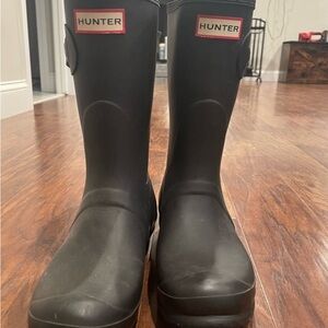 Hunter Black Rain Boots